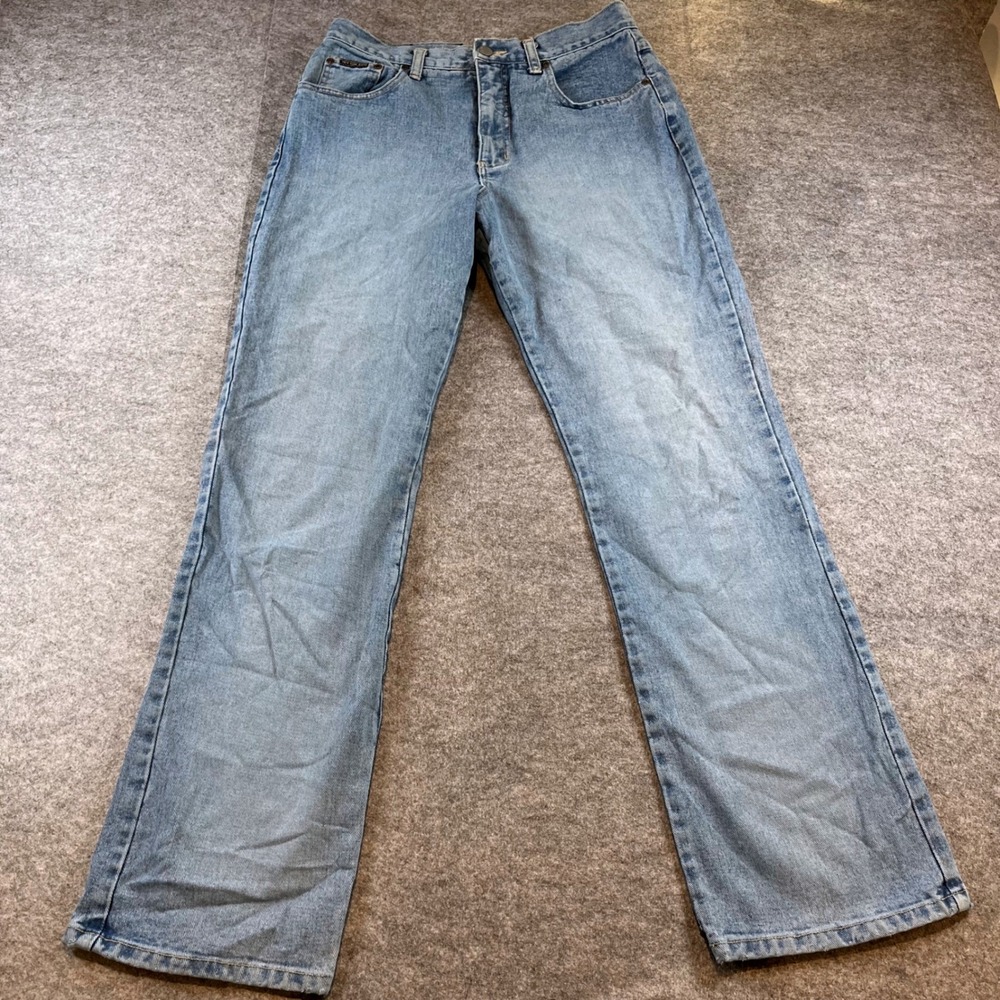 New York Jeans Womens Bootcut Light Wash 90s Vintage Denim 10 29x30 High Rise